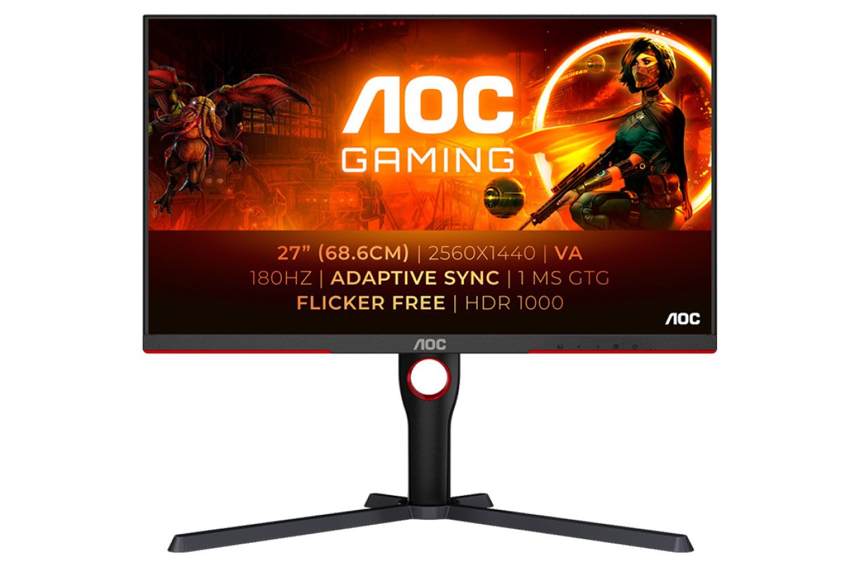 AGON by AOC κάνει το MiniLED gaming προσιτό σε όλους με τη νέα AOC GAMING Q27G3XMN/BK