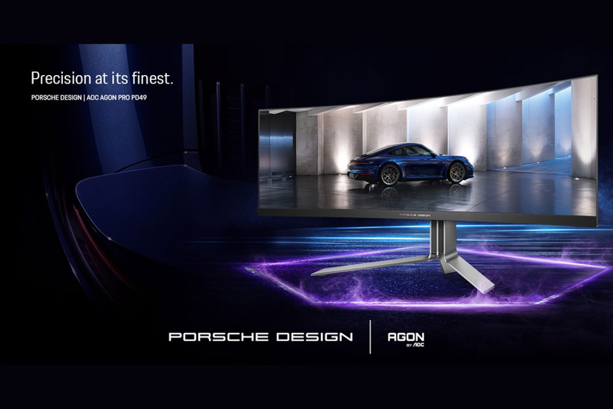 Νέα οθόνη Porsche Design – AOC AGON PRO PD49