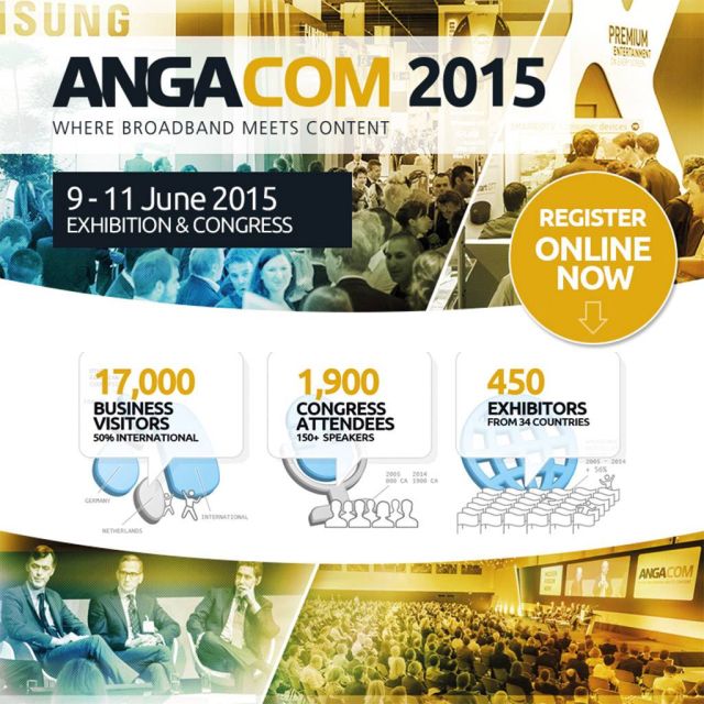Αυξημένες οι συμμετοχές στην ANGA COM 2015