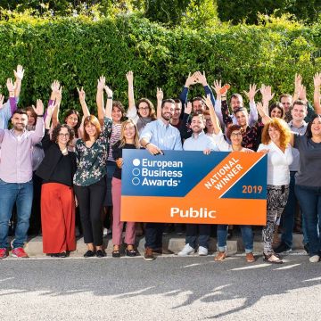 Ευρωπαϊκή διάκριση του Public στα European Business Awards 2019