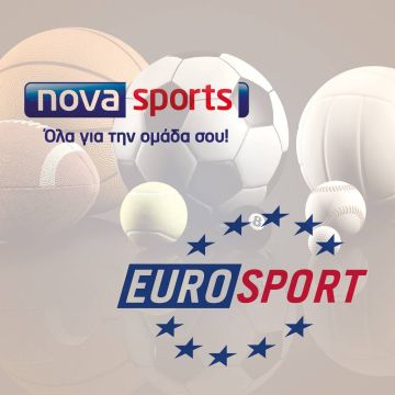 Ζωντανές αθλητικές μεταδόσεις Novasports & Eurosport, 16 – 27 Ιουλίου