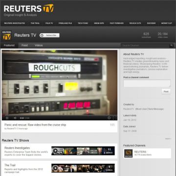 Η Reuters TV στο YouTube