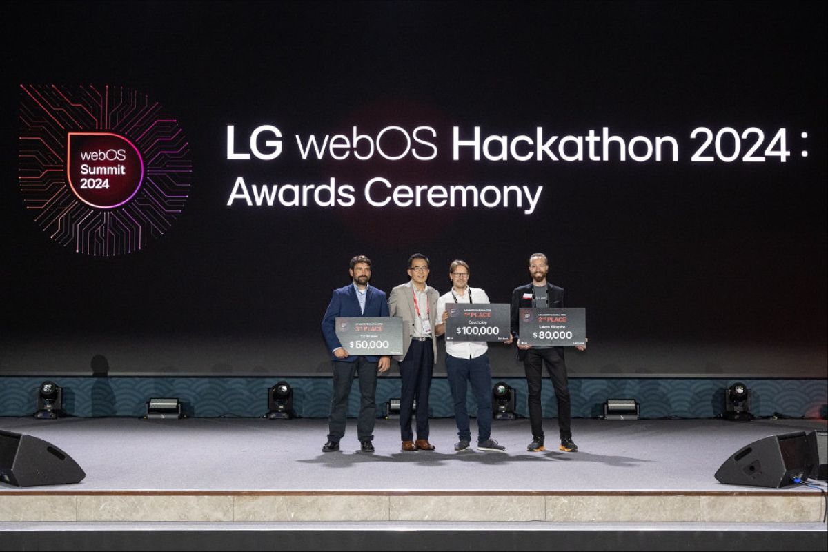 H LG ΑΝΑΚΟΙΝΩΝΕΙ ΤΟΥΣ ΝΙΚΗΤΕΣ ΤΟΥ 2024 WEBOS HACKATHON