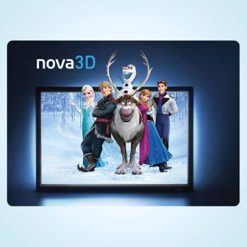 Τρισδιάστατη μαγεία με «Ψυχρά κι Ανάποδα» σε Nova 3D!