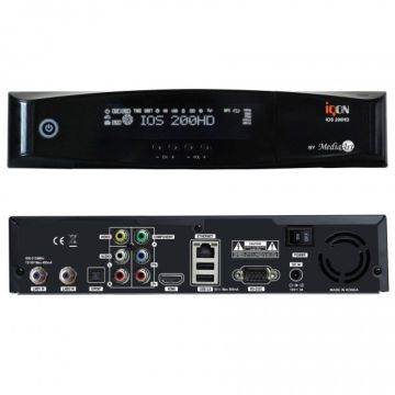 IQON IOS 200HD, δορυφορικός δέκτης με διπλό tuner