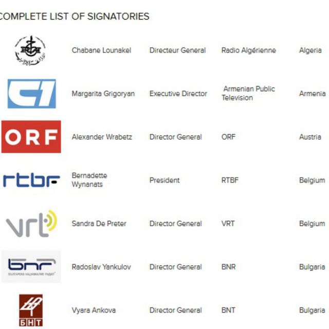 50 Διευθυντές δημόσιων ΜΜΕ απαιτούν την αποκατάσταση της ΕΡΤ