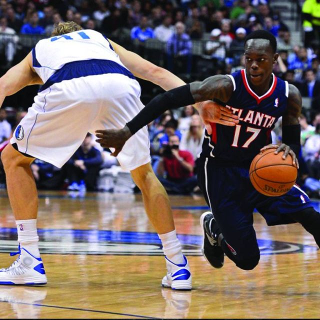 Οι Ντένις Σρέντερ & Κένι Άτκινσον των Ατλάντα Χοκς στο Pick & Roll του OTE TV