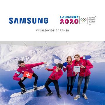 Η Samsung Συνεχίζει τη Δέσμευσή της στο Ολυμπιακό Κίνημα και στους Χειμερινούς Ολυμπιακούς Αγώνες  Νέων «Λωζάνη 2020»