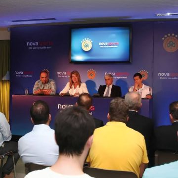 Συνέντευξη Τύπου για τη συνεργασία των καναλιών Novasports με την ΚΑΕ Παναθηναϊκός