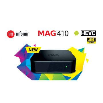 H Infomir παρουσιάζει το MAG410, 4K και Android μαζί