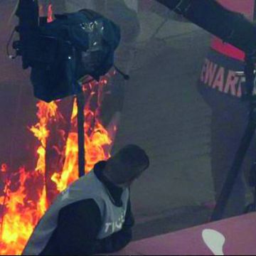 Επίθεση σε συνεργείο του OTE TV στο «Καυτανζόγλειο»