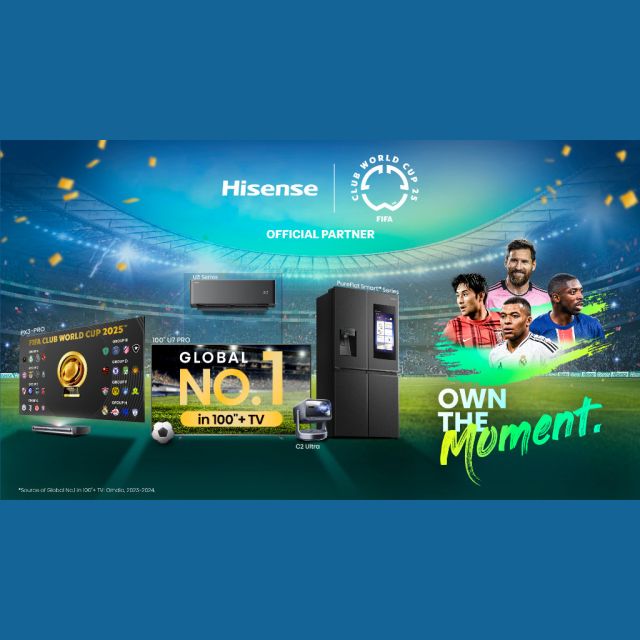 Hisense: Επίσημος Συνεργάτης του FIFA Club World Cup 2025™