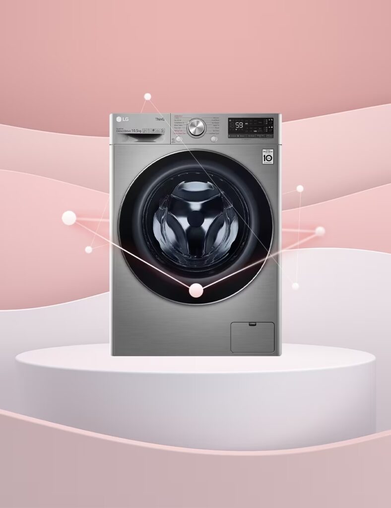 LG Assistive technology smart laundry machine