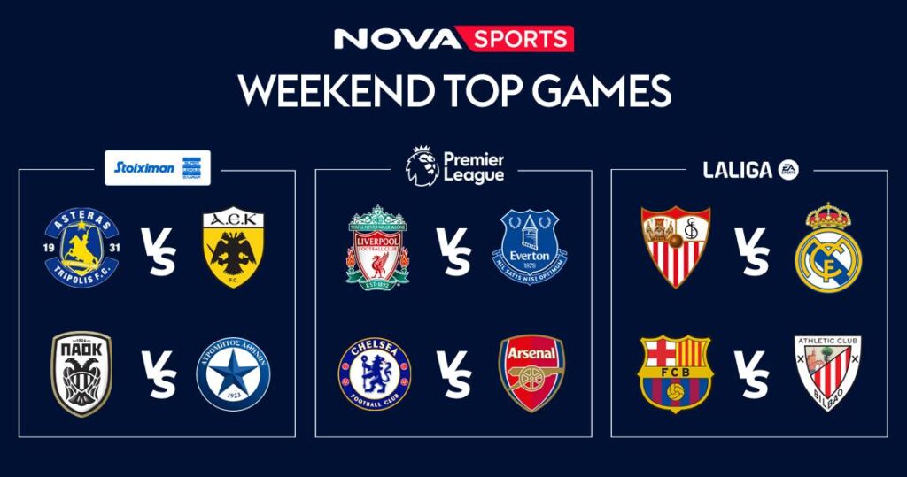 Novasports Weekend Top Games