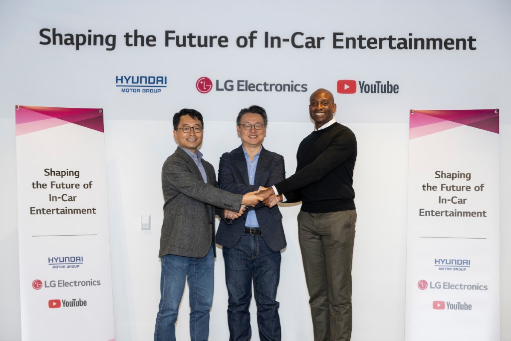 LGE automotive webOS contents platform ceremony