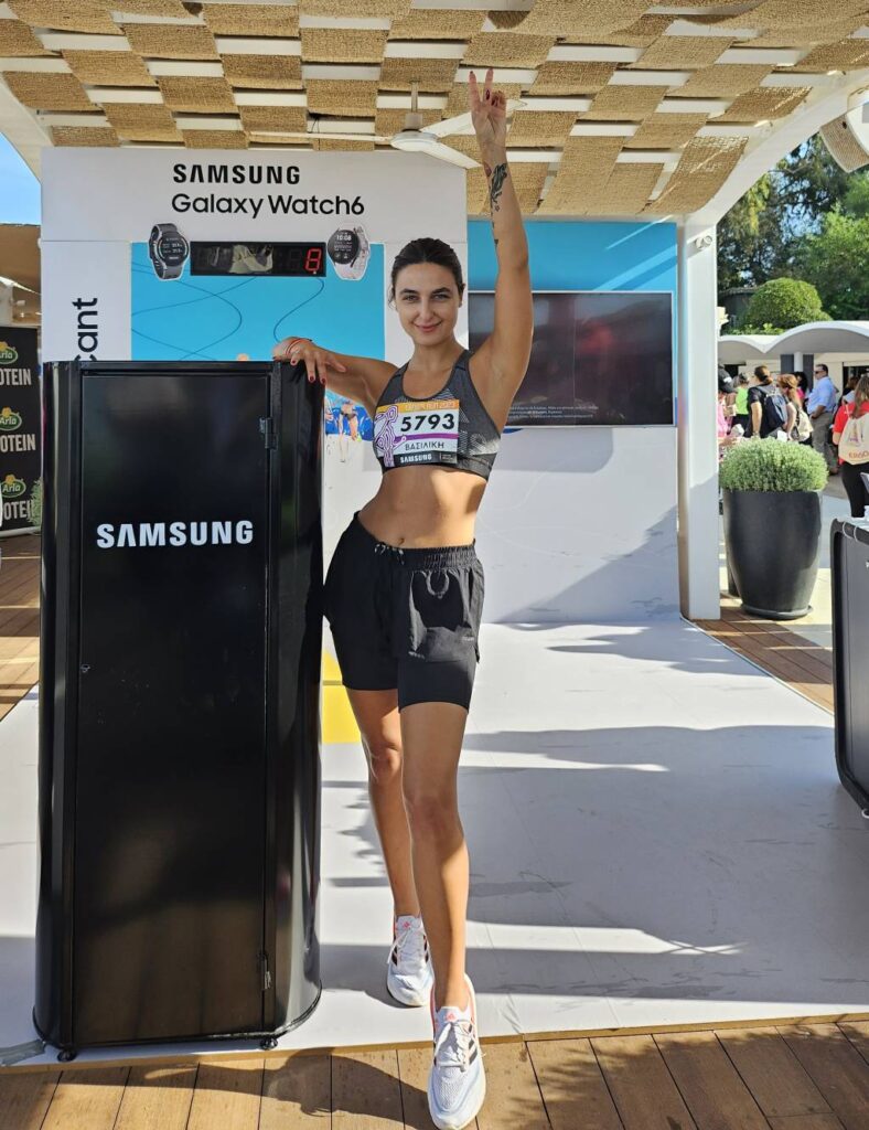 samsung x ladies run vassiliki roussou