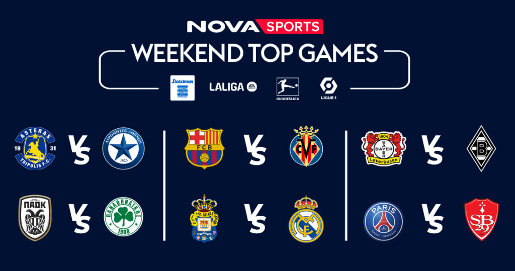 Weekend Top Games Novasports