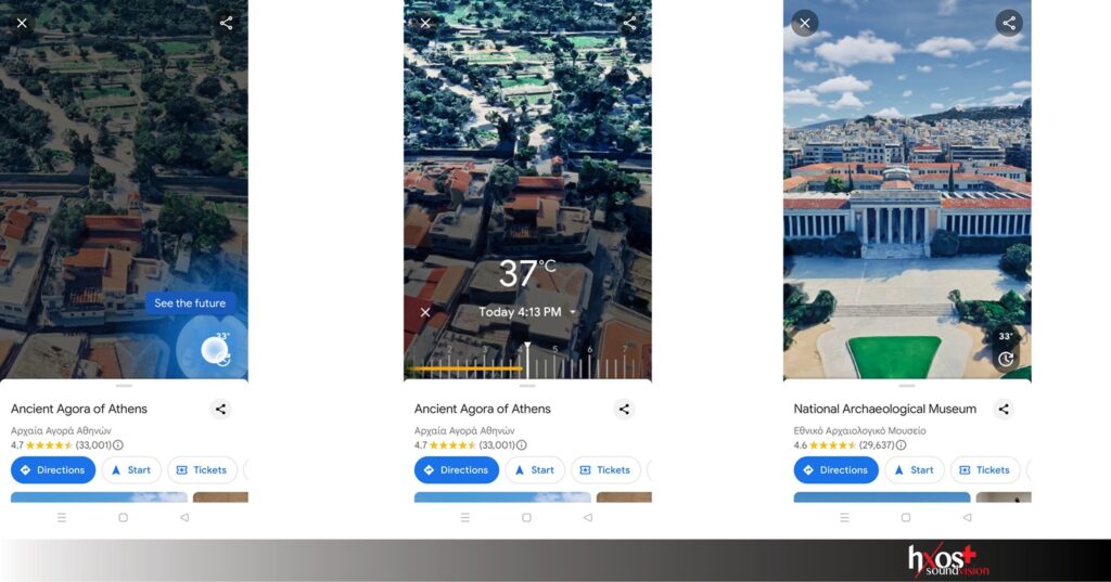 Google Maps Immersive Athens Greece 3