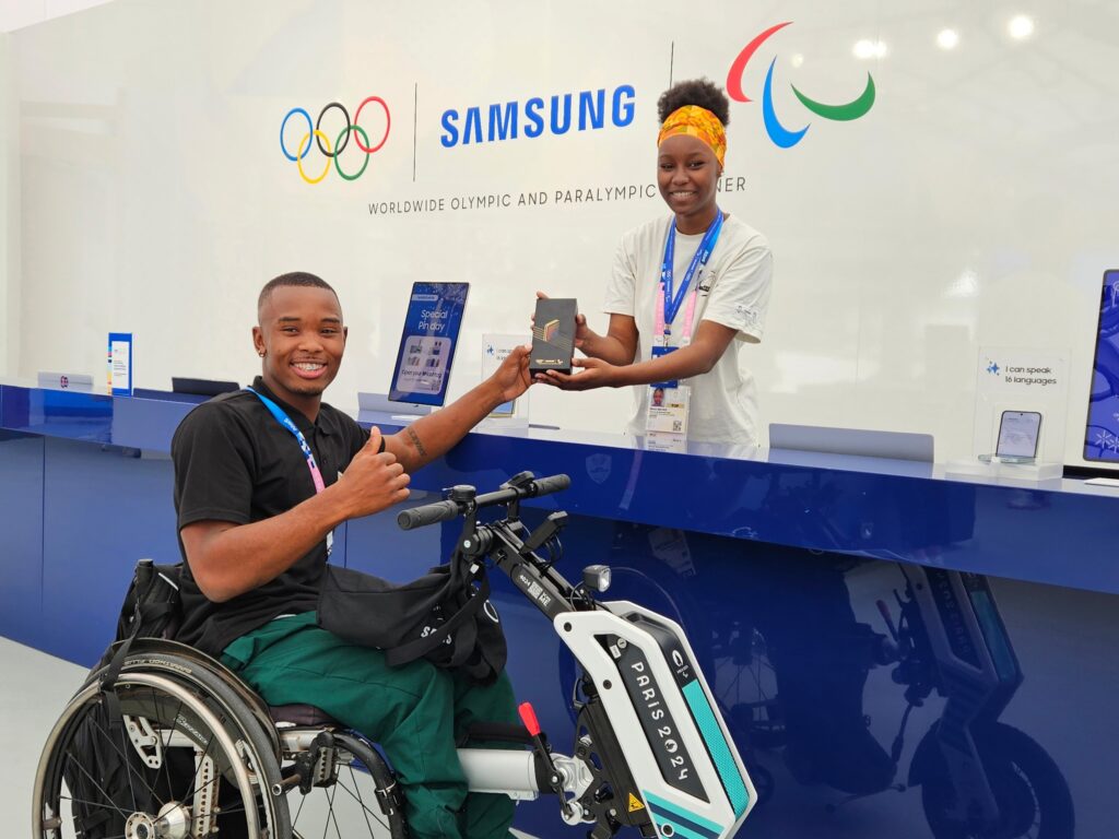 7 samsung mobile paris 2024 paralympic games z flip6 olympic edition athlete and fan experience