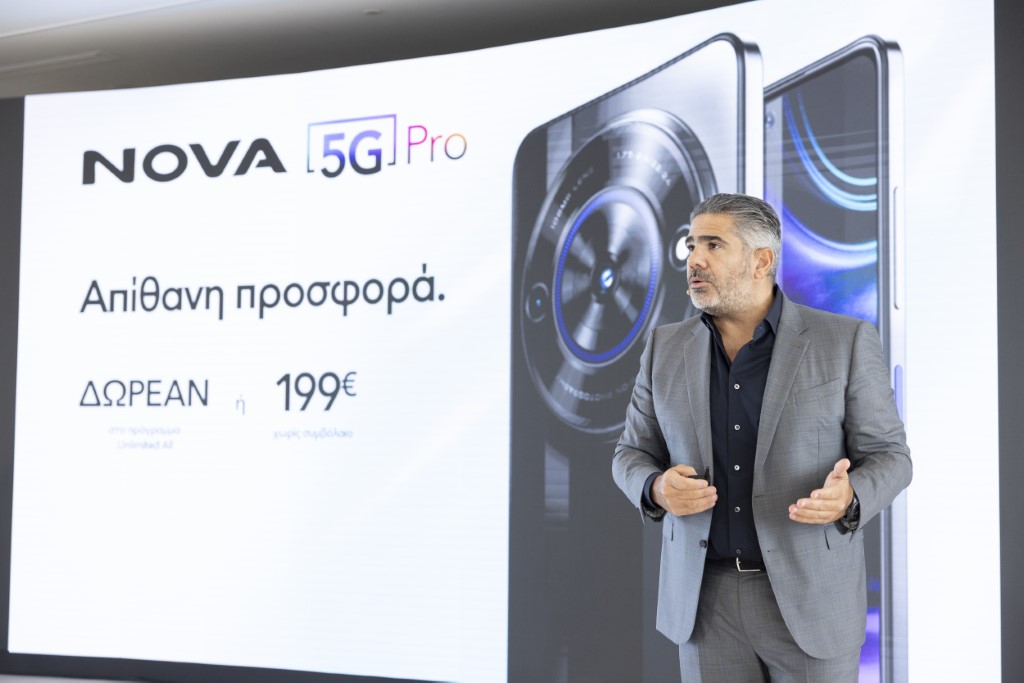 O Mιχάλης Αναγνωστάκος Chief Marketing Officer της Nova