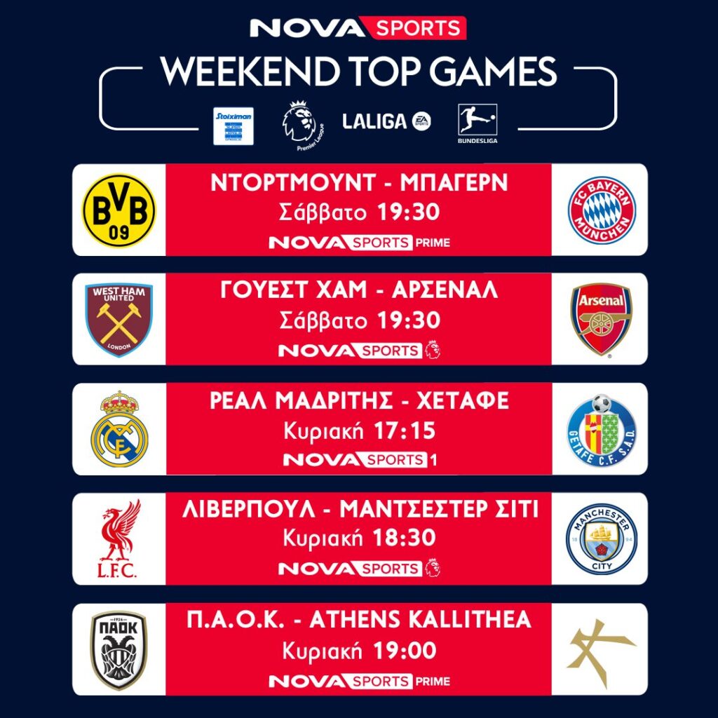 WEEKEND TOP GAMES