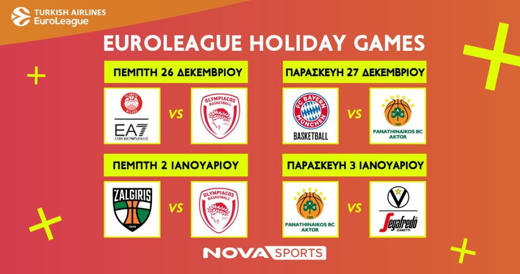 EuroLeague Holiday Games