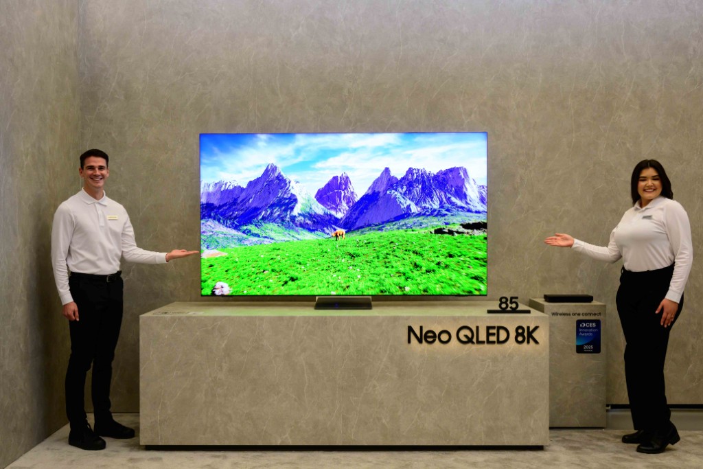 samsung tvs and displays ces 2025 samsung vision ai and display lineups dl2