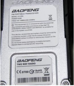 BAOFENG UV 5RA .φωτογραφία 2 259x300 1