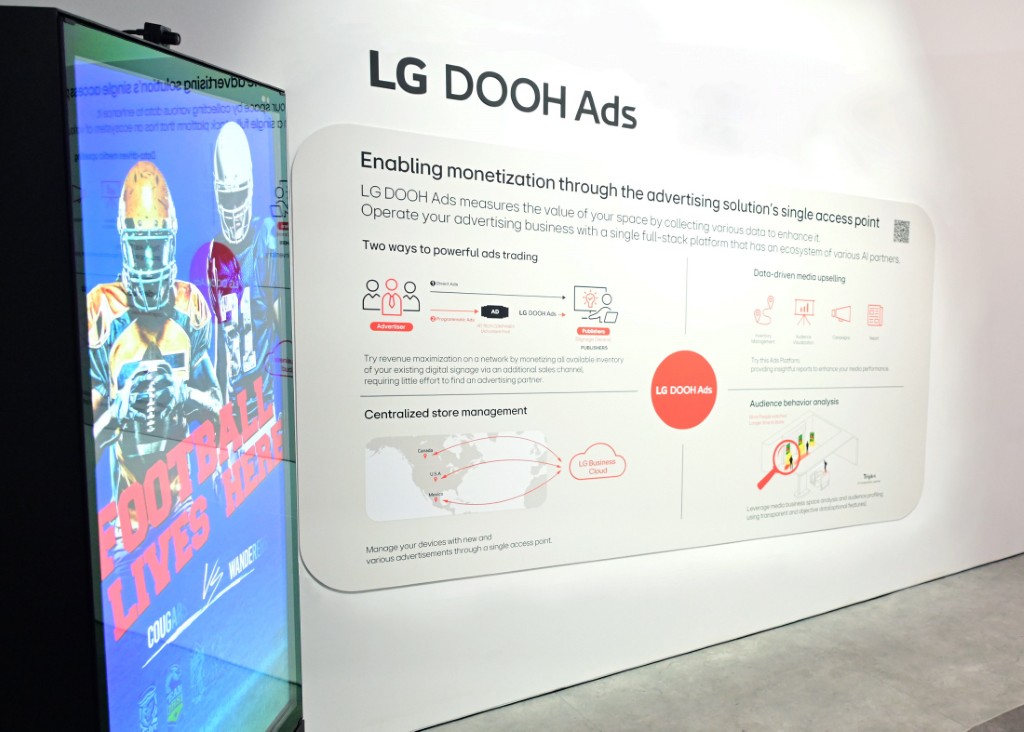 LG Business Cloud at ISE2025 1