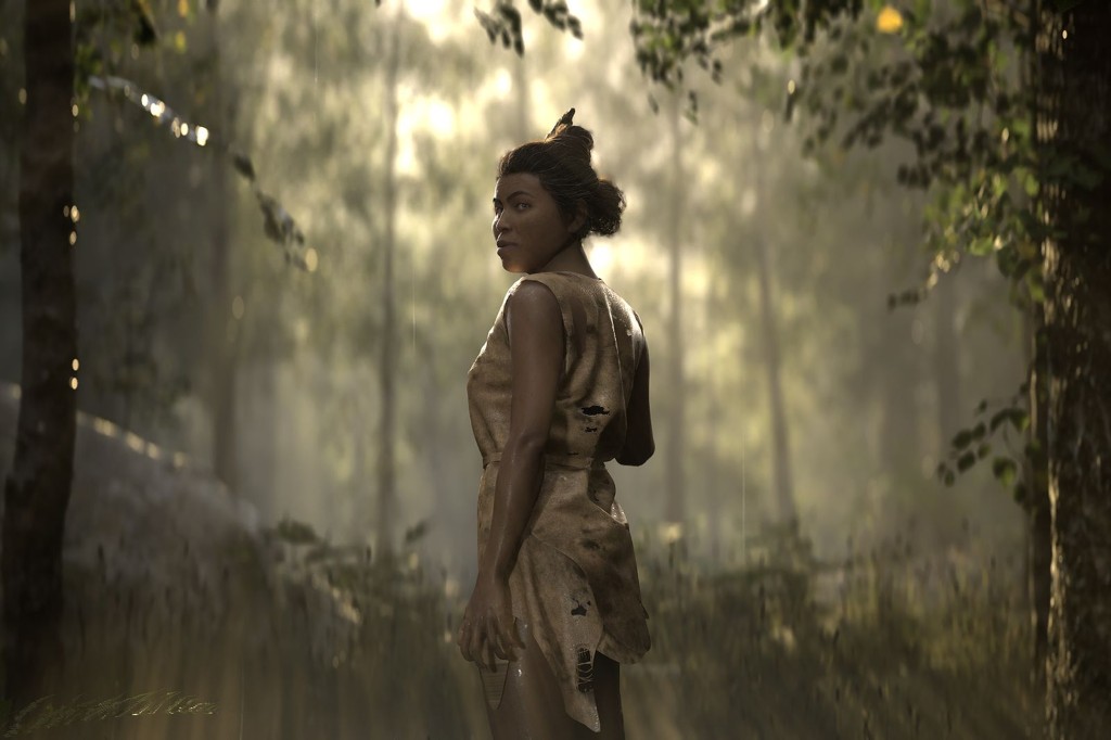 Viasat History Schamanin2 im Wald Eike Wichmann