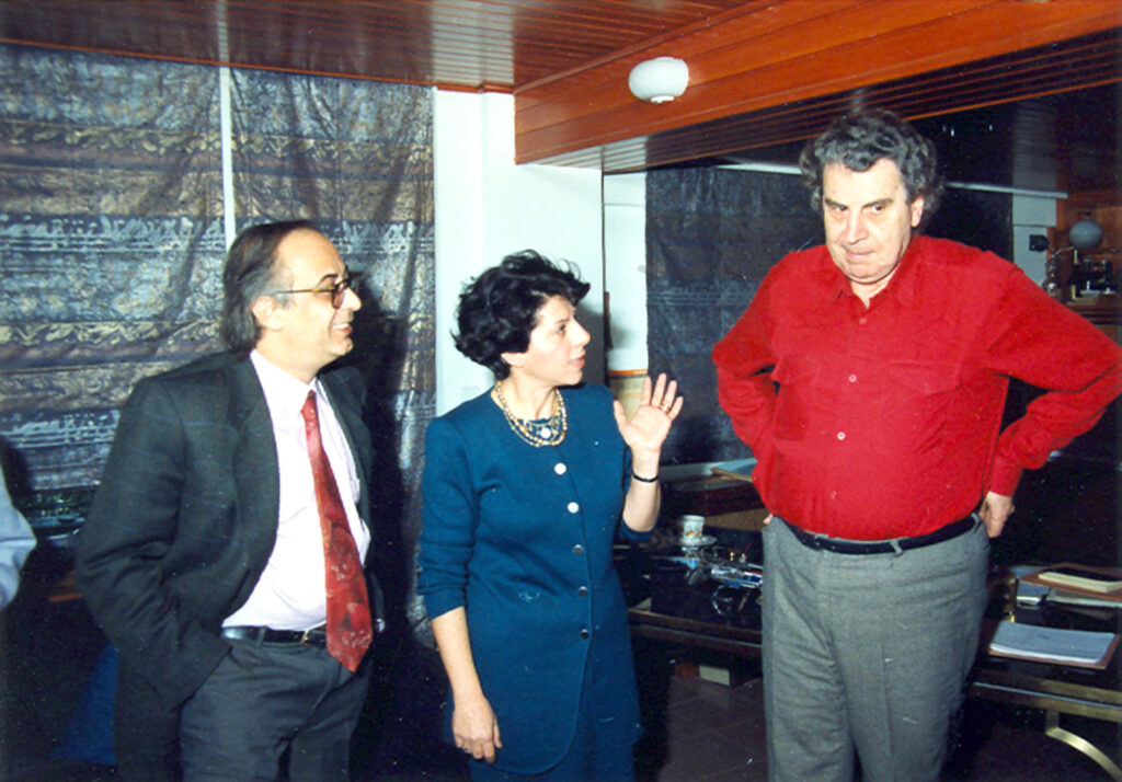 Γιώργος Σγουράκης Ηρώ Σγουράκη Μίκης Θεοδωράκης