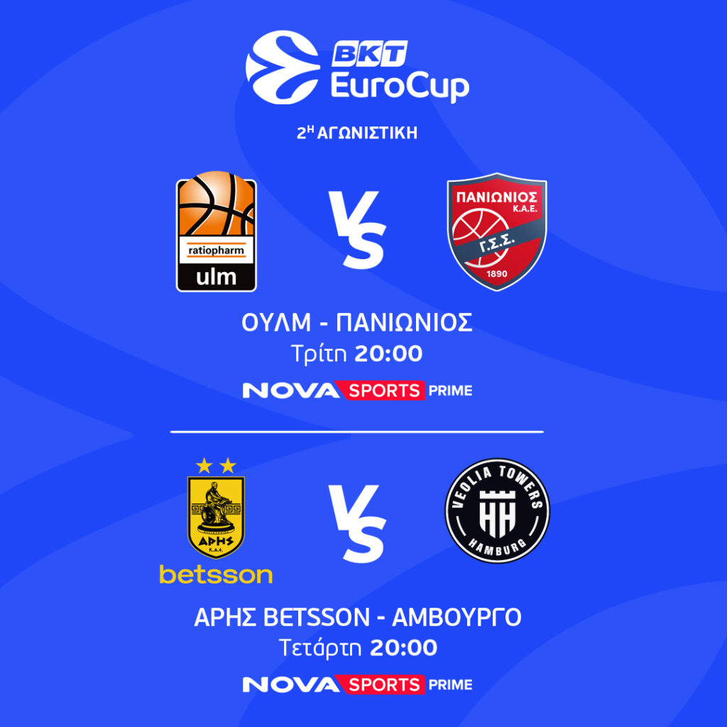 ΕUROCUP 2η ΑΓΩΝΙΣΤΙΚΗ