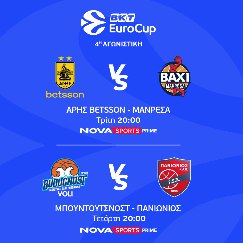 ΕUROCUP 4η ΑΓΩΝΙΣΤΙΚΗ