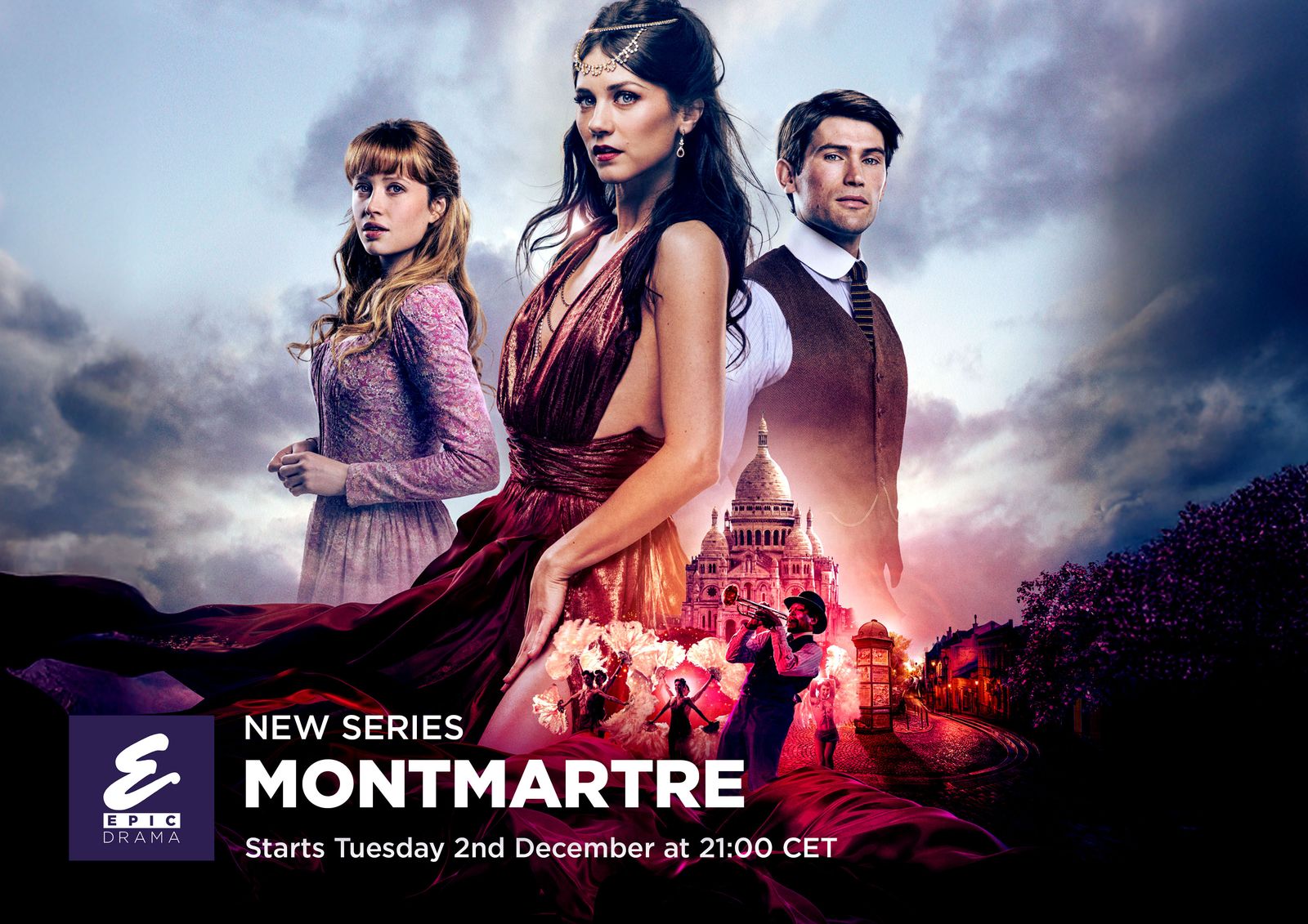 Epic Drama Montmartre KeyArt Landscape