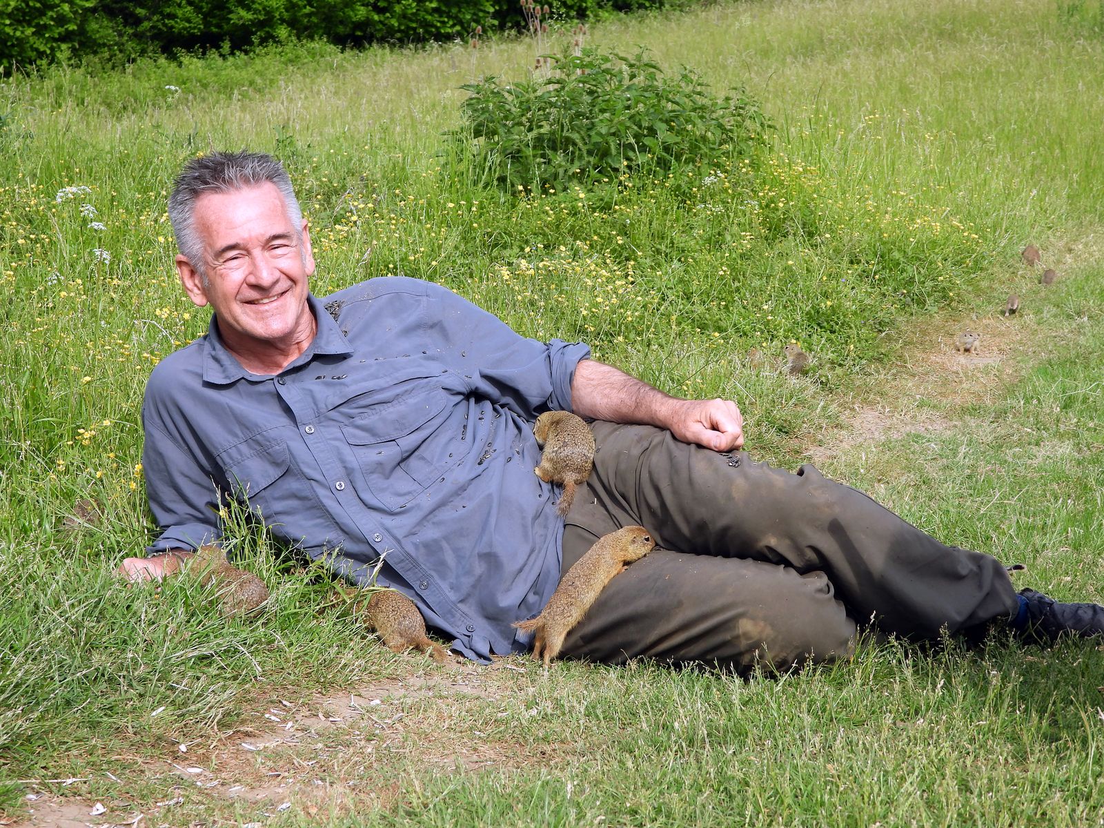 Viasat Nature Wild Slovakia Nigel with Susliks