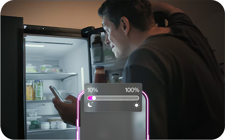 dam mobile lg experience home automation brightness