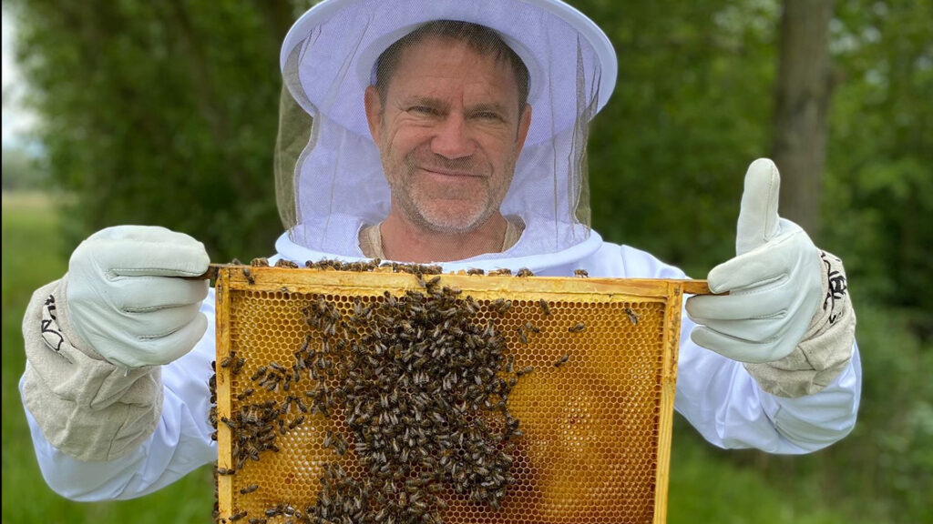 Viasat Nature The Secret Life of Bees with Steve Backshall