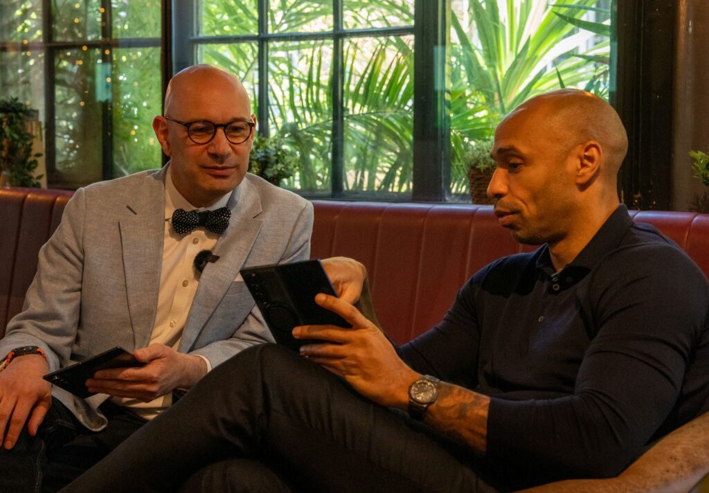 benjamin braun samsung cmo thierry henry galaxy fold7 watchitonasamsung