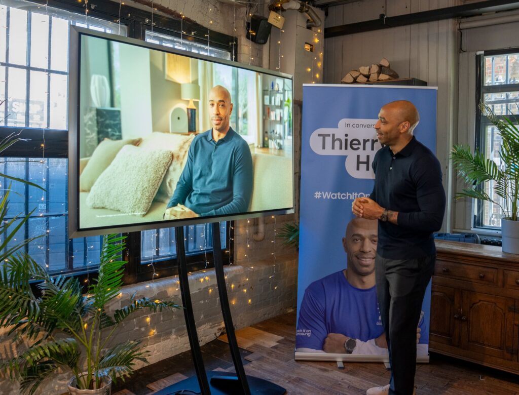 thierry henry samsung oled watchitonasamsung