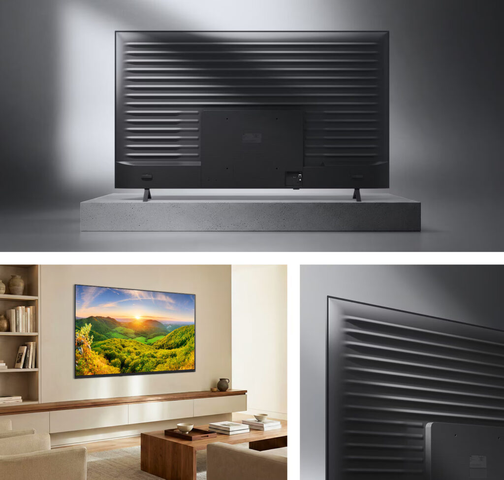 lg nano 4k uhd nu85 2026 feature 24 linear flow design d