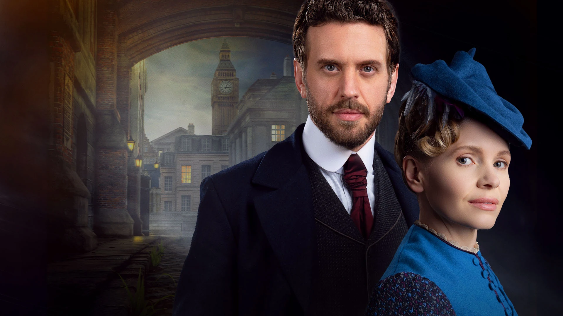 Viasat Epic Drama_MissScarlet_S6_1920x1080_Digital__Tom&Kate_no_logo