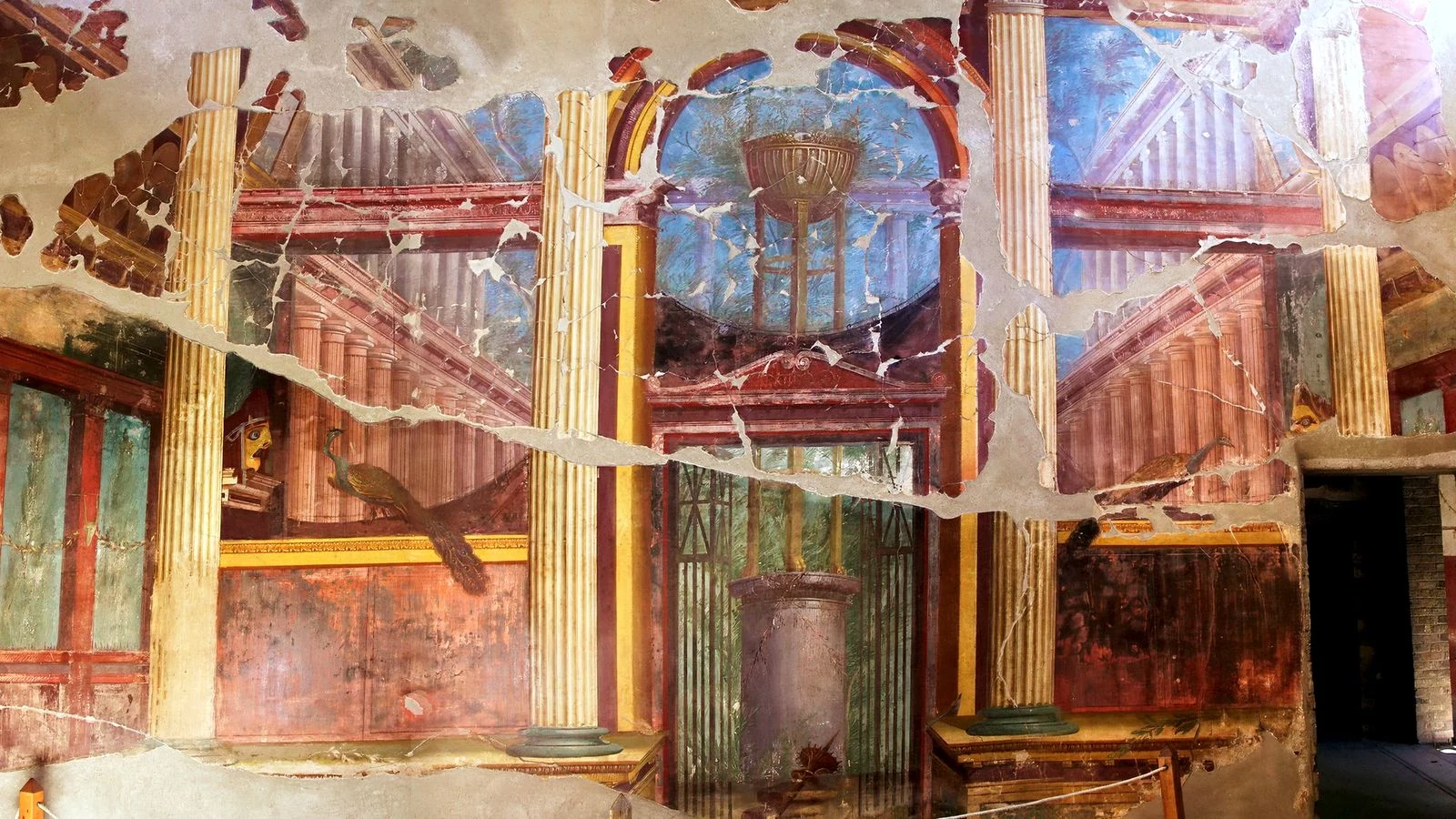 Viasat History_Vila Oplontis_Fresko 1