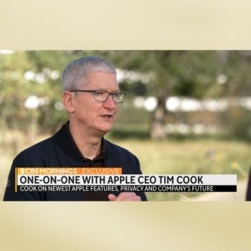 Ο Tim Cook μιλάει στο CBS Mornings για το iPhone 14 Emergency SOS μέσω δορυφόρου